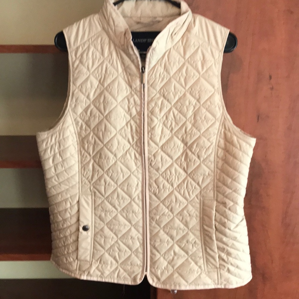 Lands End Quilted vest